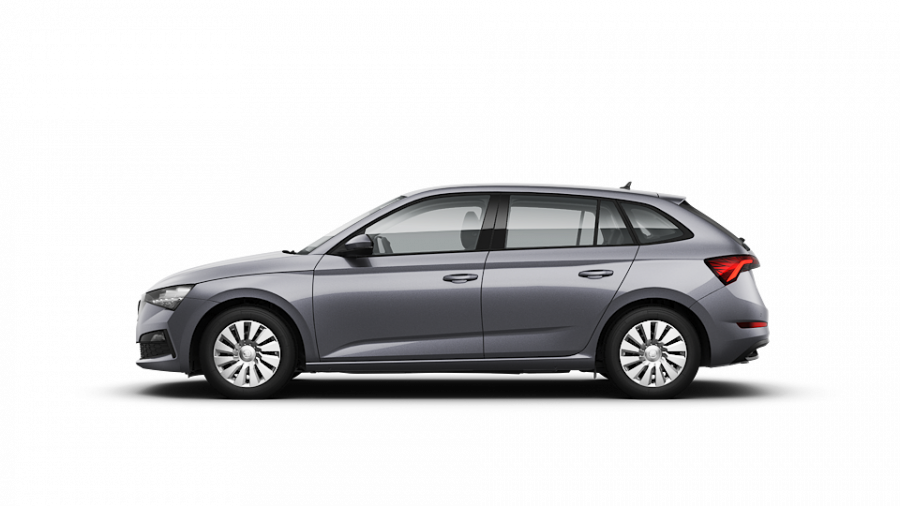 Škoda Scala, 1,5 TSI 110 kW 6-stup. mech., barva šedá