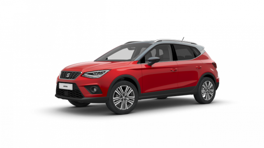 Seat Arona, Xcellence 1.0 TSI 115k DSG, barva červená