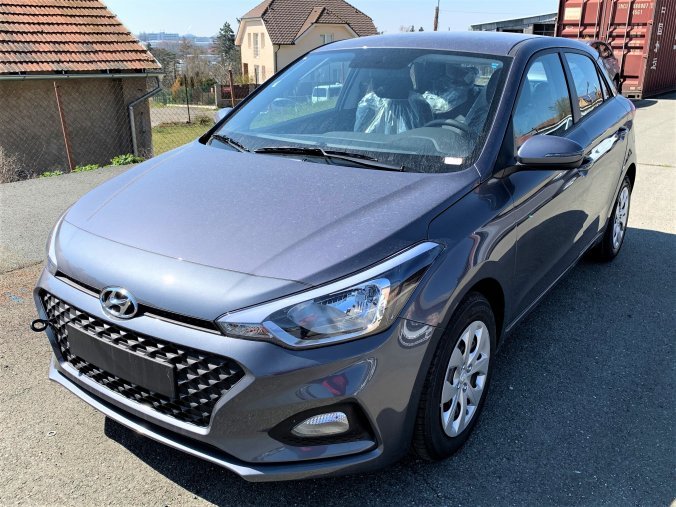 Hyundai i20, 1,25i 55 kW (95 NAT) 5 st. man, barva šedá