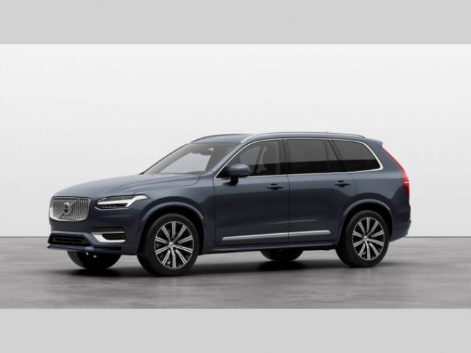 Volvo XC90, B5 2.0L 235+14 HP AT8 AWD PLUS, barva modrá