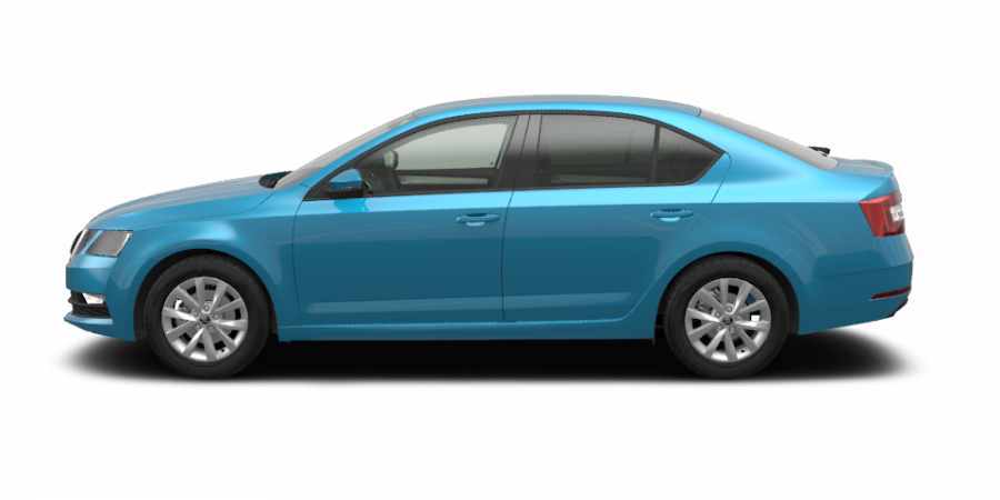 Škoda Octavia, 1,5 TSI 110 kW 6-stup. mech., barva modrá