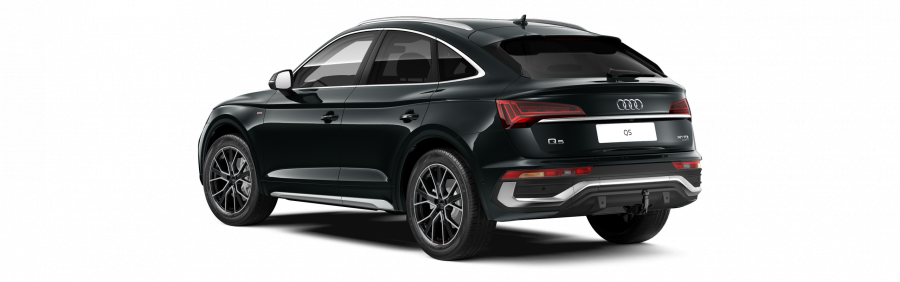 Audi Q5 Sportsback, Q5 SB S line 50 TDI 210kW quattro, barva černá