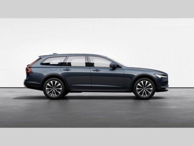 Volvo V90, B4 2.0L 197+14 HP AT8 AWD CROS, barva modrá