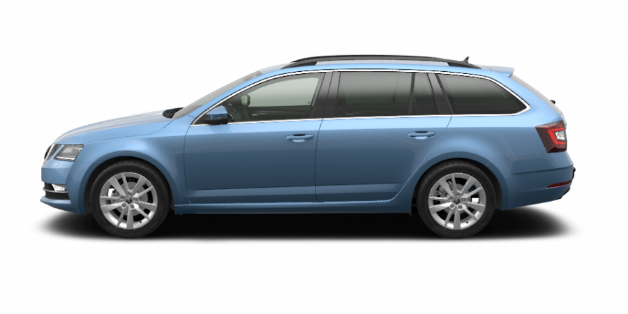 Škoda Octavia, 1,5 TSI 110 kW 6-stup. mech., barva modrá