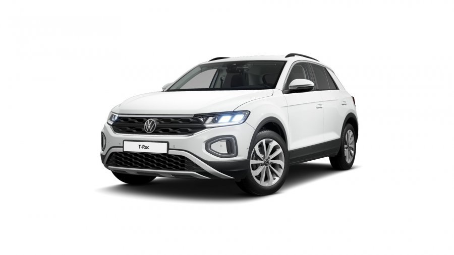 Volkswagen T-Roc, T-Roc Life 1,0 TSI 81kW 6G, barva bílá