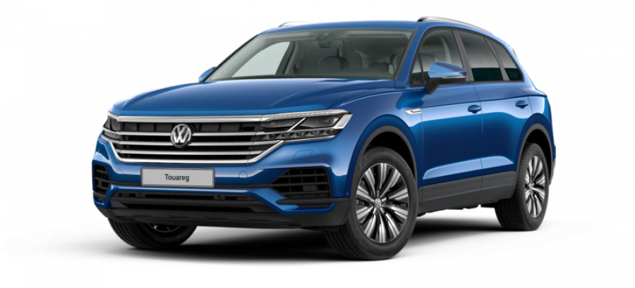 Volkswagen Touareg, Elegance V6 3.0 TDI 4MOT 8TT, barva modrá