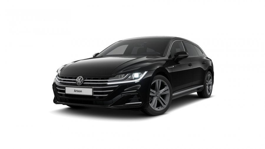 Volkswagen Arteon Shooting Brake, Arteon SB R-Line 2,0 TDI 7DSG, barva černá