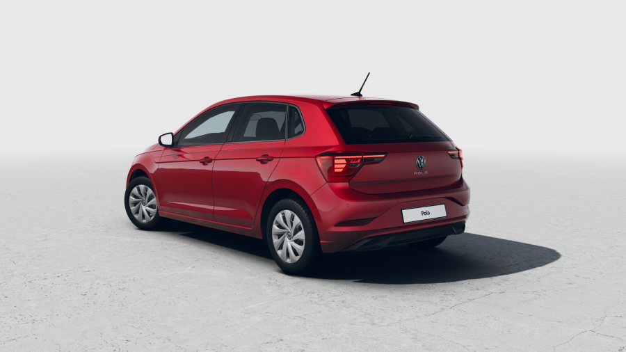 Volkswagen Polo, Polo Life 1,0 TSI 5G, barva červená