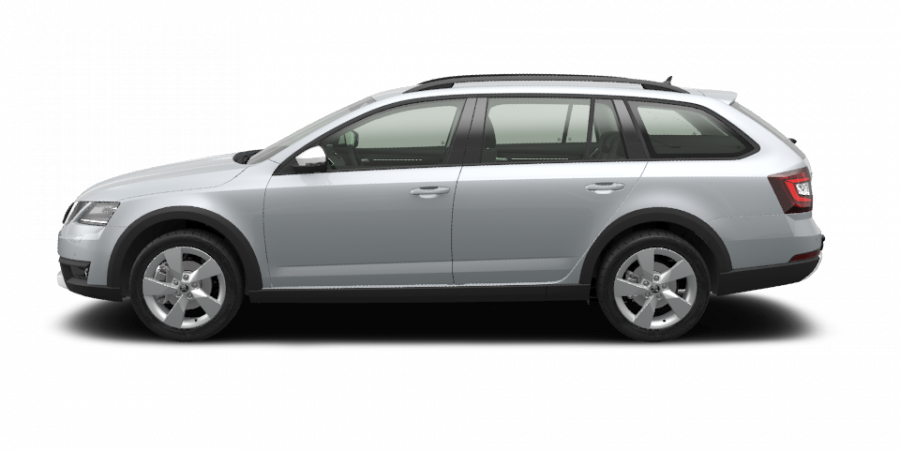 Škoda Octavia, 2,0 TDI 110 kW 7-stup. automat. 4x4, barva stříbrná