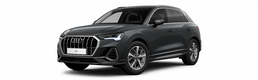 Audi Q3, Q3 S line 35 TFSI 110 kW CoD, barva šedá