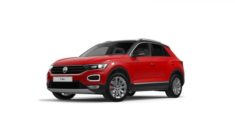 Volkswagen T-Roc, Sport 1,5 TSI ACT 7DSG, barva červená