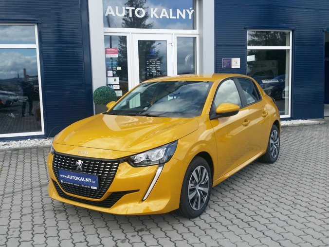 Peugeot 208, NEW- Active 1.2 PureTech 75k, barva oranžová