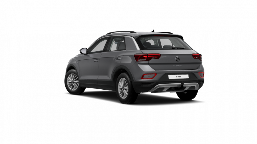 Volkswagen T-Roc, T-Roc Life 1,0 TSI 81kW 6G, barva stříbrná