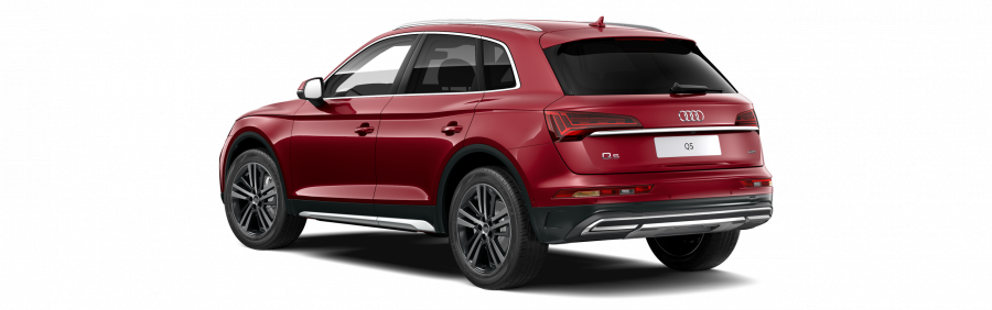 Audi Q5, Q5 Advanced 40 TDI 150kW quattro, barva červená