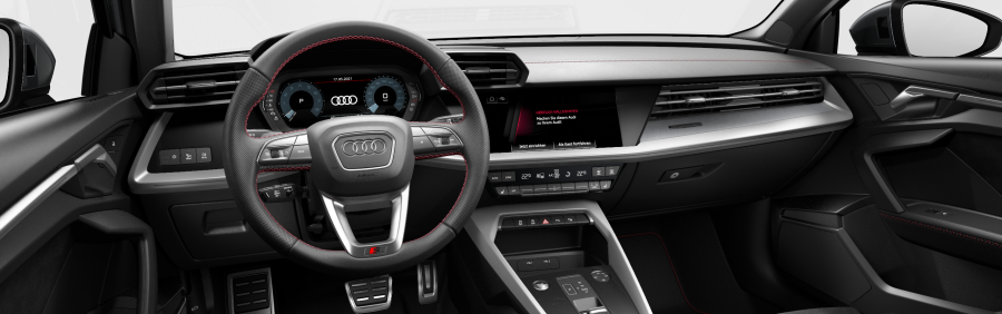 Audi A3, A3 Spb S line 30 TFSI 81kW, barva šedá