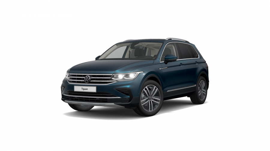 Volkswagen Tiguan, Tiguan Elegance 1,5 TSI 110 kW EVO 7DSG, barva modrá