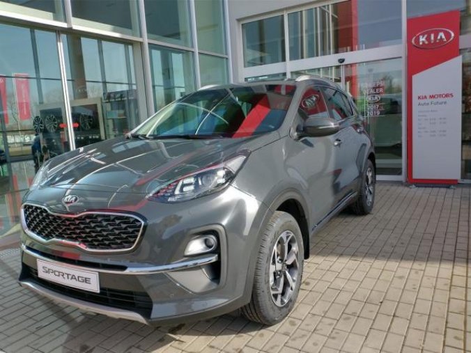 Kia Sportage, 1,6 GDi  TOP, barva šedá