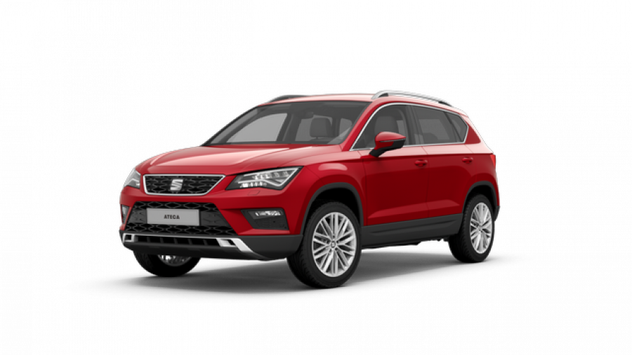 Seat Ateca, Xcellence 1.5 TSI 150k DSG, barva červená