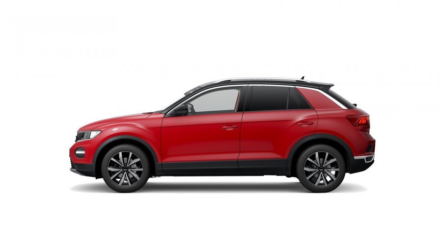 Volkswagen T-Roc, T-Roc Maraton Edition 1,5 TSI ACT 7DSG, barva červená