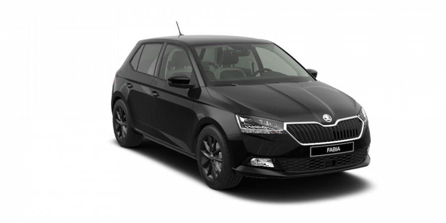 Škoda Fabia, 1,0 TSI 81 kW 6-stup. mech., barva černá