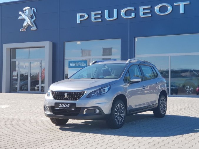 Peugeot 2008, ACTIVE 1.2 PureTech 110 S&S MAN6, barva šedá