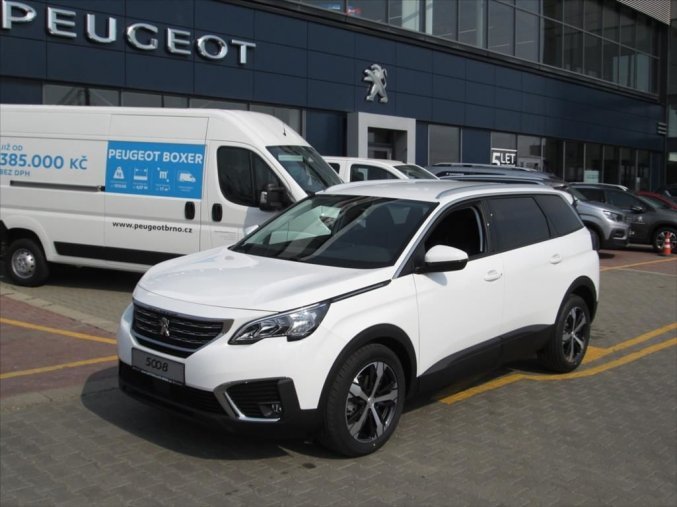 Peugeot 5008, 1.6 180k Active EAT8, barva bílá