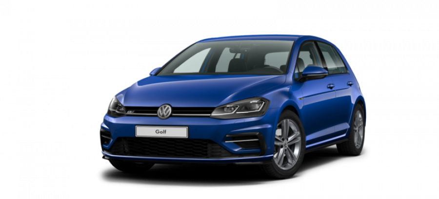 Volkswagen Golf, R-Line HL 1,5 TSI EVO BMT OPF 6G, barva modrá