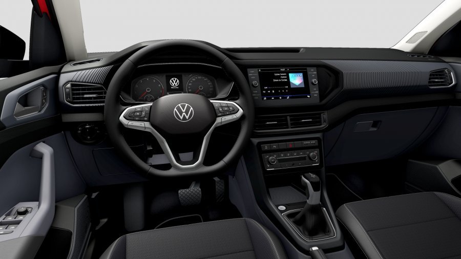 Volkswagen T-Cross, T-Cross Style 1,0 TSI 81 kW 7DSG, barva červená