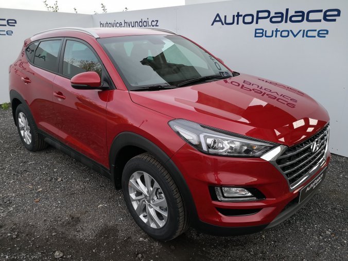 Hyundai Tucson, 1,6 CRDi 85 kW (diesel) 6 st. man, barva červená