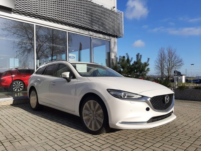 Mazda 6, 2,0i 121k, barva bílá