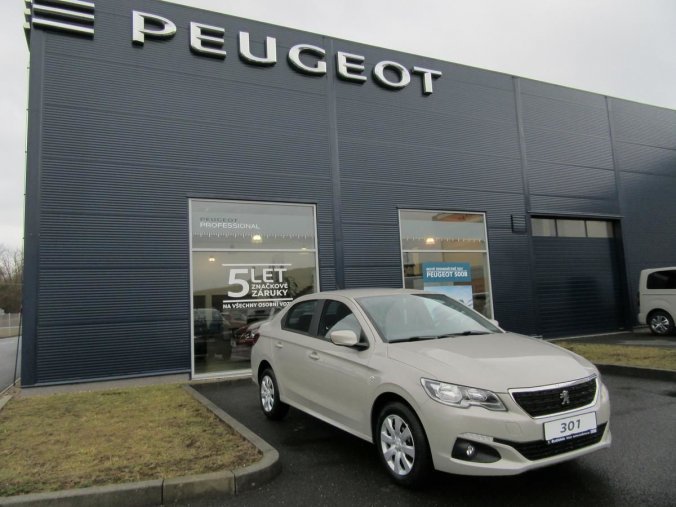 Peugeot 301, ACTIVE 1.2 PureTech 82k MAN5, barva béžová