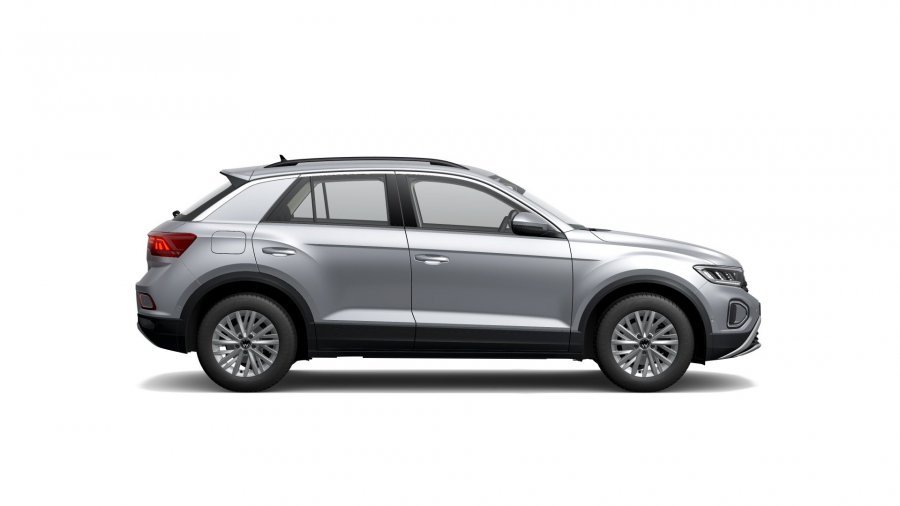 Volkswagen T-Roc, T-Roc Life 1,0 TSI 81kW 6G, barva stříbrná