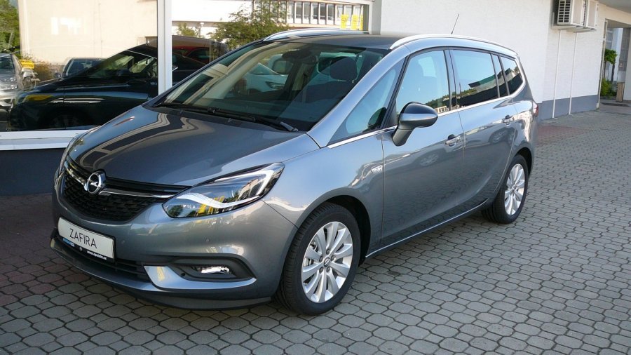 Opel Zafira, SMILE 1.6 Turbo, barva šedá