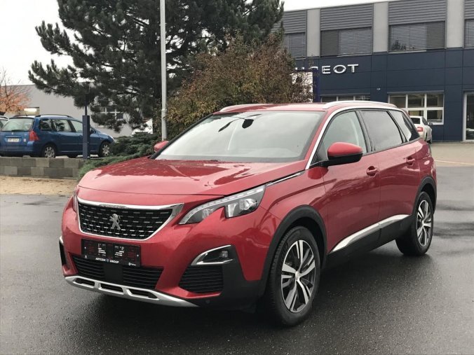 Peugeot 5008, 1.5 BlueHDi ALLURE 130k, barva červená