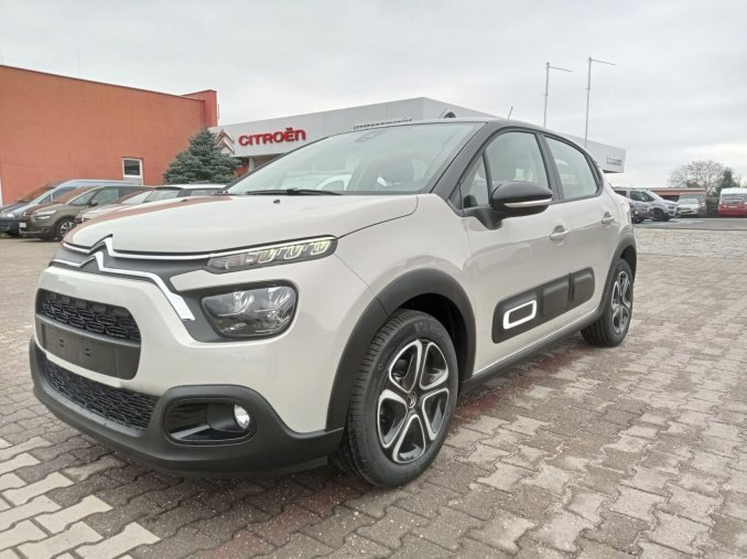 Citroën C3, Citroën C3 Feel Pack 1.2 PT 83k, barva béžová