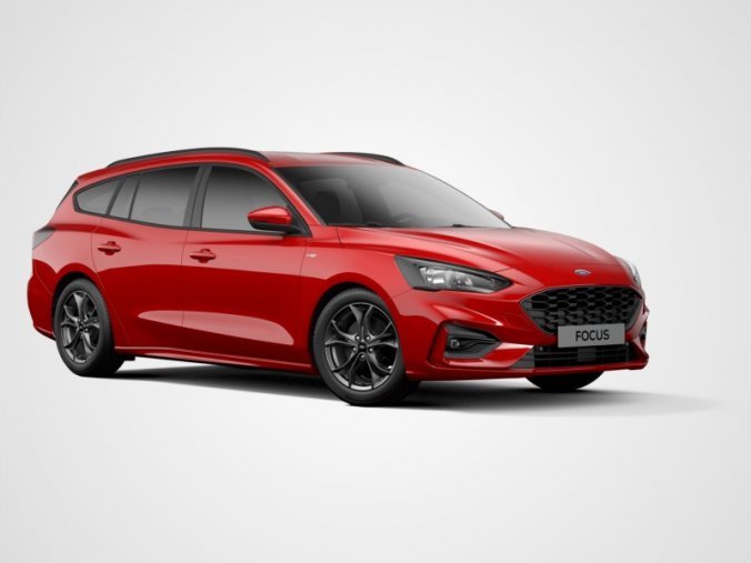 Ford Focus, 1.5 EcoBoost, barva červená