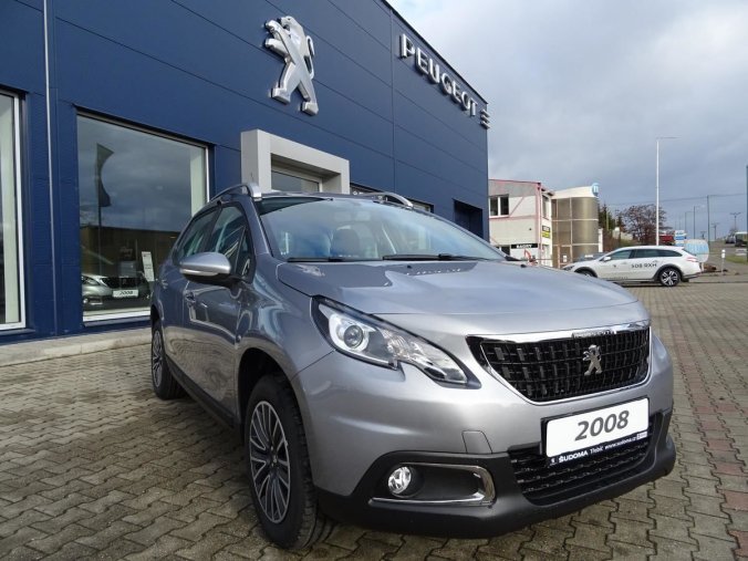 Peugeot 2008, ACTIVE 1.2 PureT 82 S&S MAN5, barva šedá