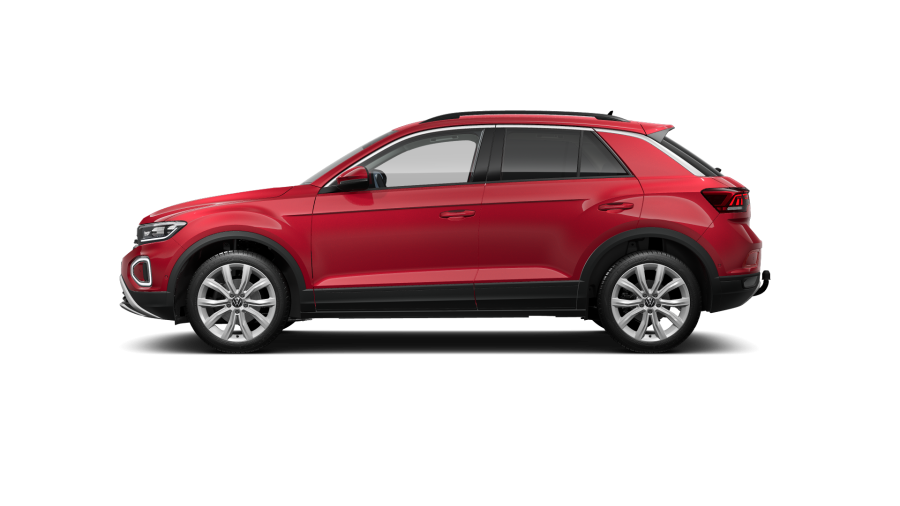 Volkswagen T-Roc, T-Roc People 1,5 TSI 110 kW 7DSG, barva červená