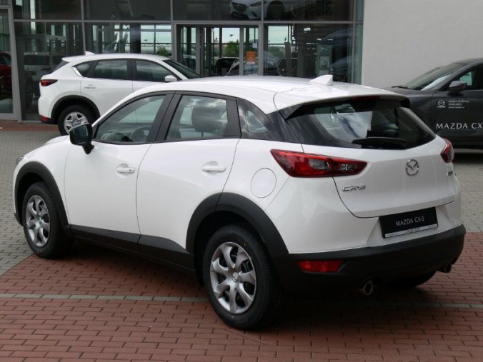 Mazda CX-3, 2.0 Skyactiv G121, barva bílá