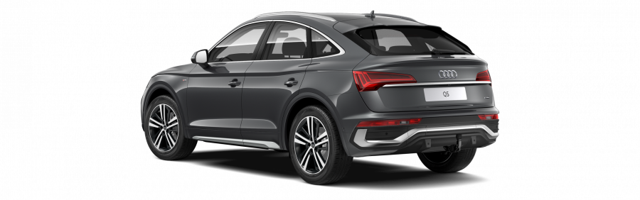 Audi Q5 Sportsback, Q5 SB S line 40 TDI 150kW quattro, barva šedá