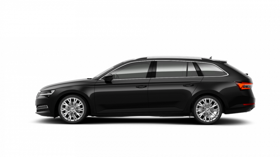 Škoda Superb, 2,0 TDI 147 kW 7-stup. automat., barva černá