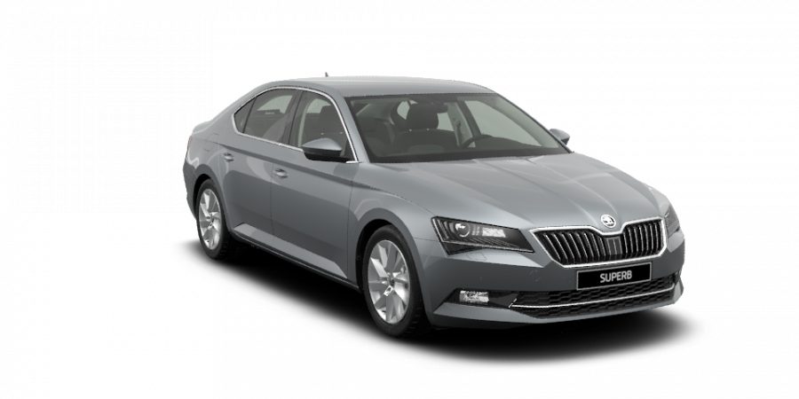 Škoda Superb, 2,0 TDI 110 kW 7-stup. automat., barva šedá