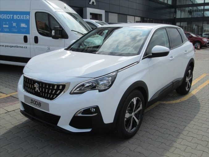 Peugeot 3008, 1.2 130k Active MAN6, barva bílá