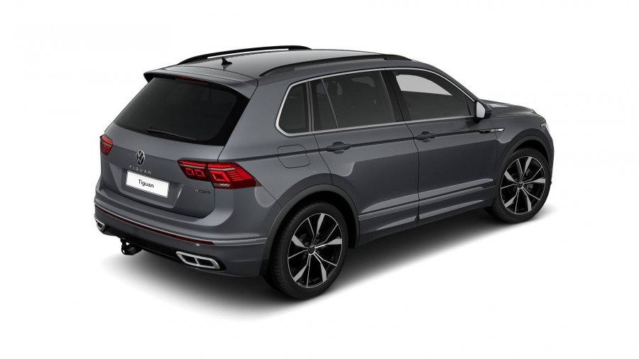 Volkswagen Tiguan, Tiguan R-Line 2,0 TDI 147 kW 4M 7DSG, barva šedá