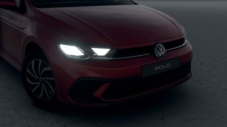 Volkswagen Polo, Polo People 1,0 TSI 5G, barva červená