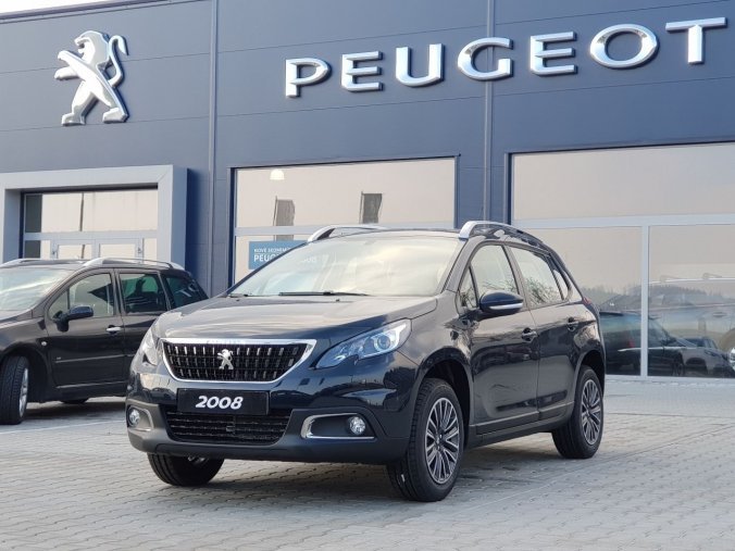 Peugeot 2008, ACTIVE 1.2 PureTech 82 S&S MAN5, barva šedá