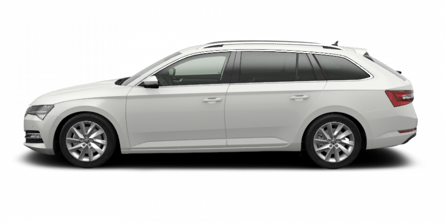 Škoda Superb, 2,0 TDI 110 kW 6-stup. mech., barva bílá