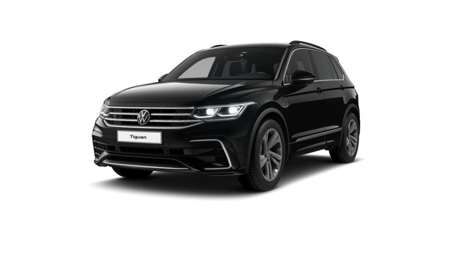 Volkswagen Tiguan, Tiguan R-Line 1,4 TSI eHybrid 180 kW, barva černá