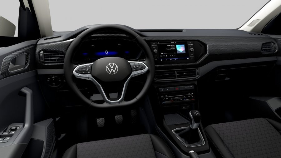 Volkswagen T-Cross, T-Cross Life 1,0 TSI 81 kW 6G, barva šedá