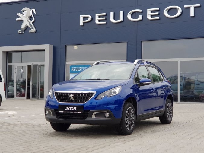 Peugeot 2008, ACTIVE 1.2 PureTech 110 S&S MAN6 NAV, barva modrá